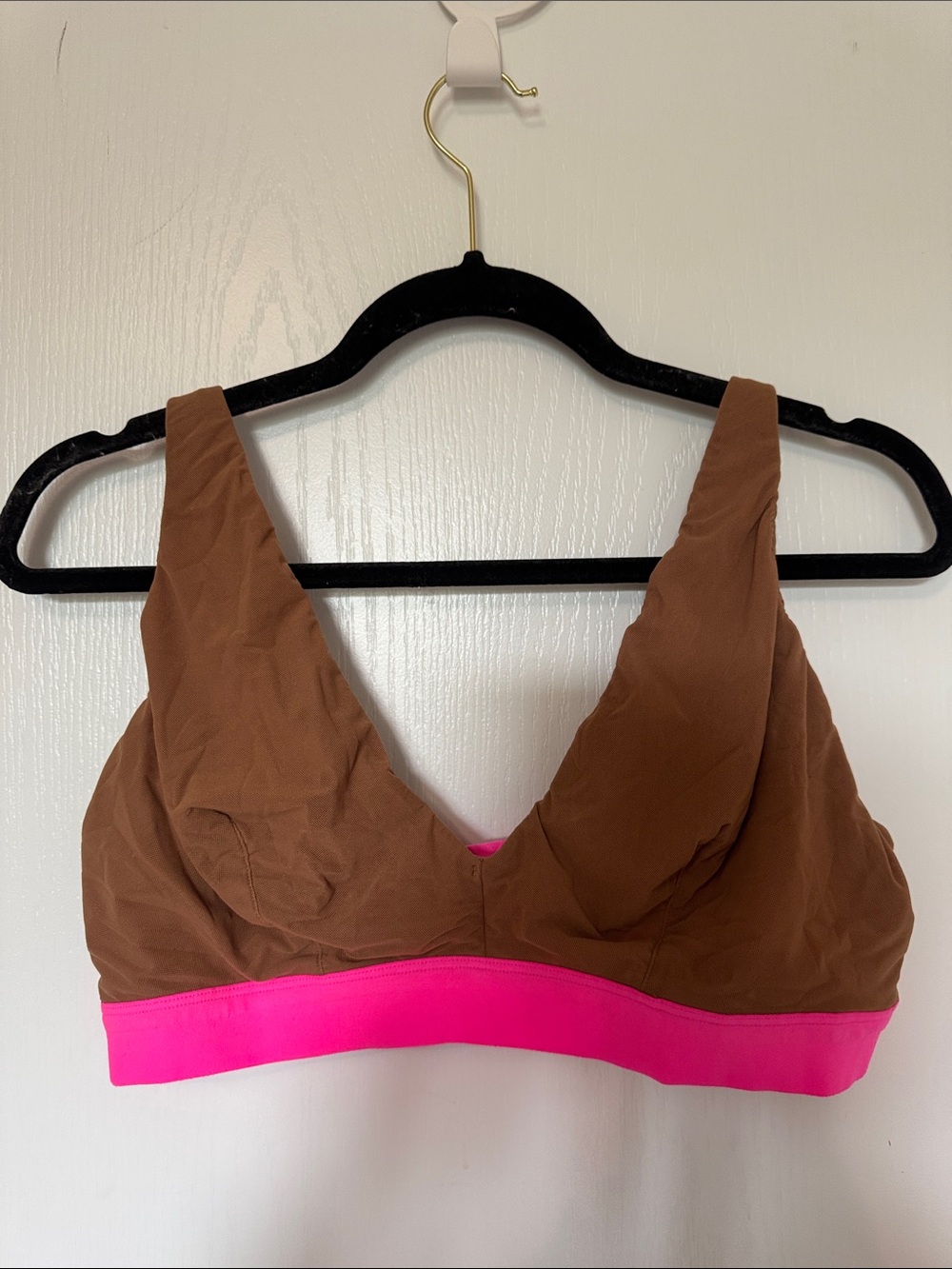 NWOT Double mesh bra